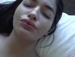 Emily Wakes up, Lights a Smoke, and Plays with Your Cock
