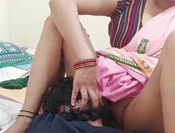 Shafting Priya Bhabhi in excess of Will not hear of Sumptuously obese cumshot yon thersitical hindi conversing