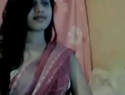 Desi girl striptease beyond camera