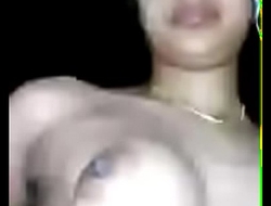 Sexy assam cookie Rakhi showing gut with an increment of pussy noise on video calling.