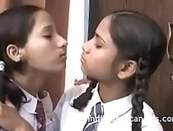 Unconstrained indian teen schoolgirls homophile porn